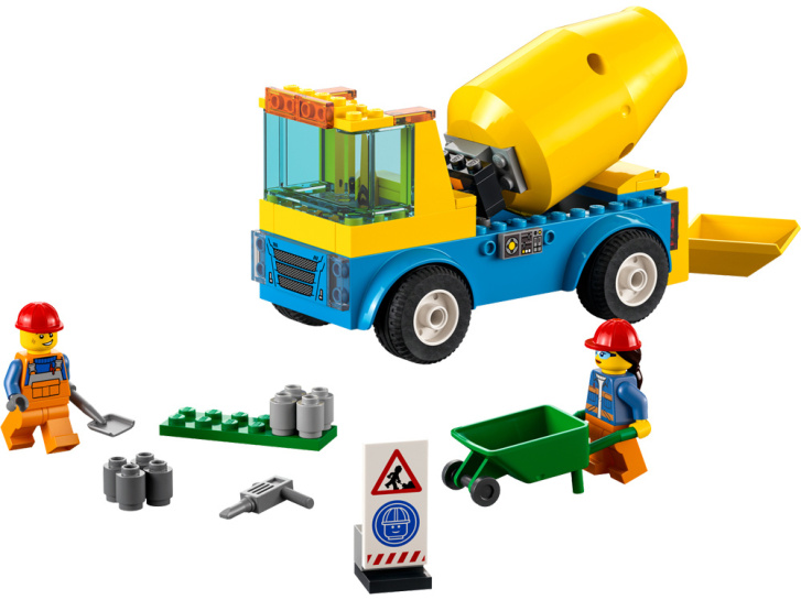 60325 Lego City – Náklaďák s míchačkou na cement