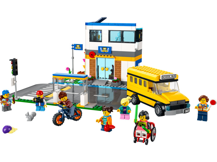 60329 Lego City – Den ve škole