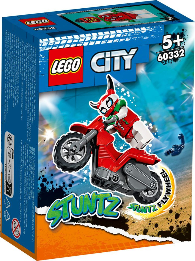 60332 Lego City- Škorpiónova kaskadérská motorka