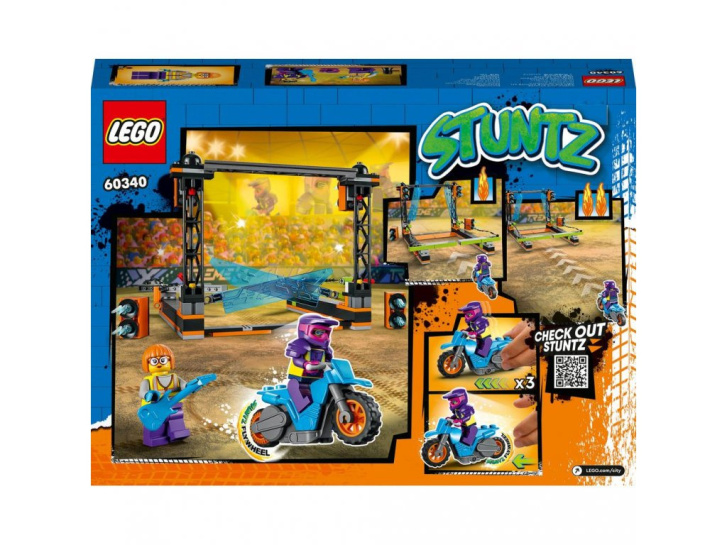 60340 Lego City – Kaskadérská výzva s čepelemi