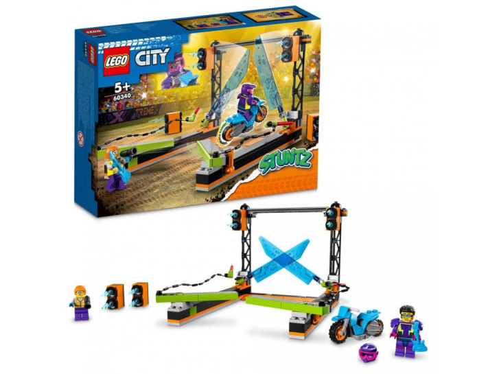 60340 Lego City – Kaskadérská výzva s čepelemi