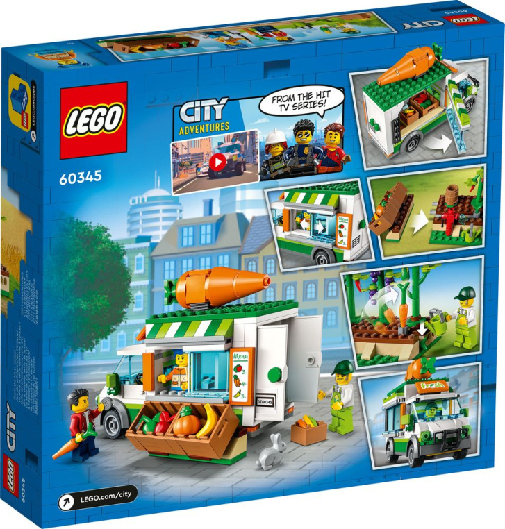60345 Lego City- Dodávka na Farmářském trhu