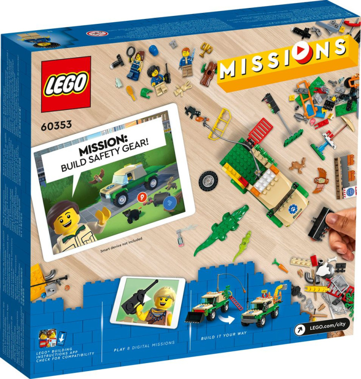 60353 Lego City – Záchranná mise v divočině