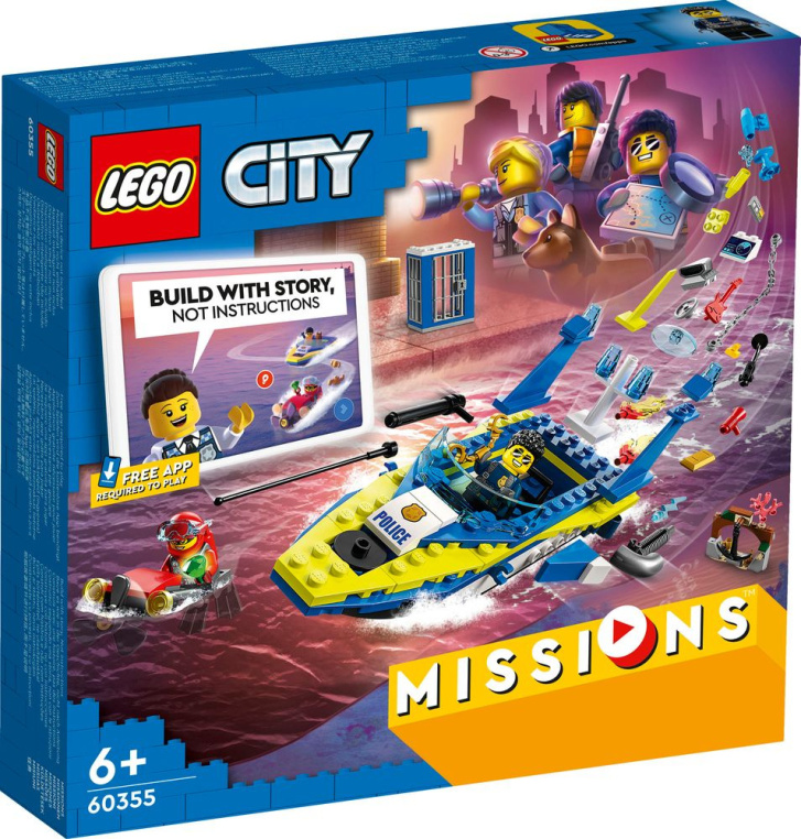 60355 Lego City – Mise detektiva Pobřežní hlídky
