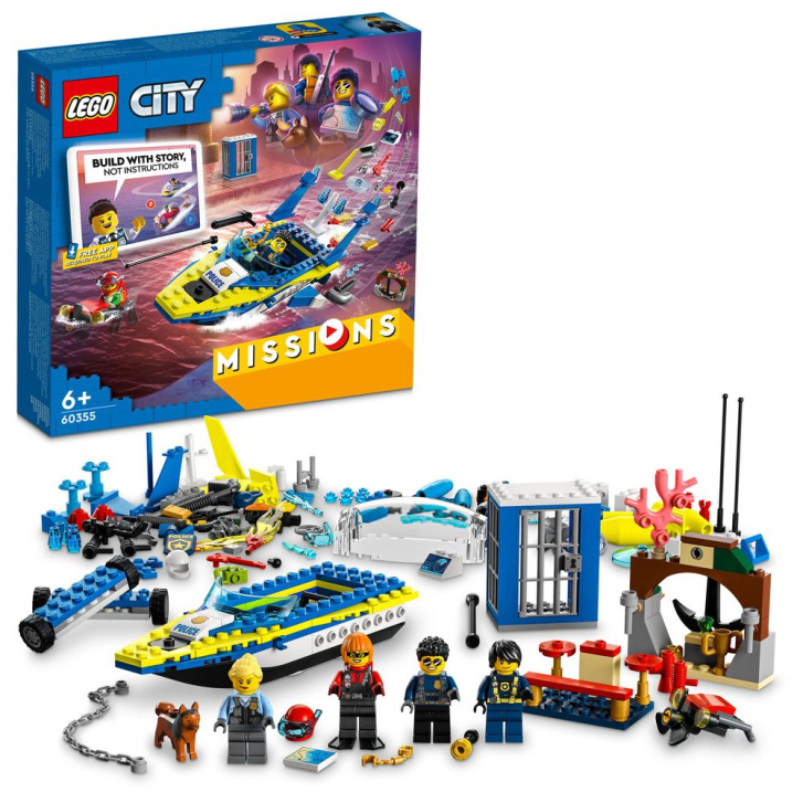 60355 Lego City – Mise detektiva Pobřežní hlídky