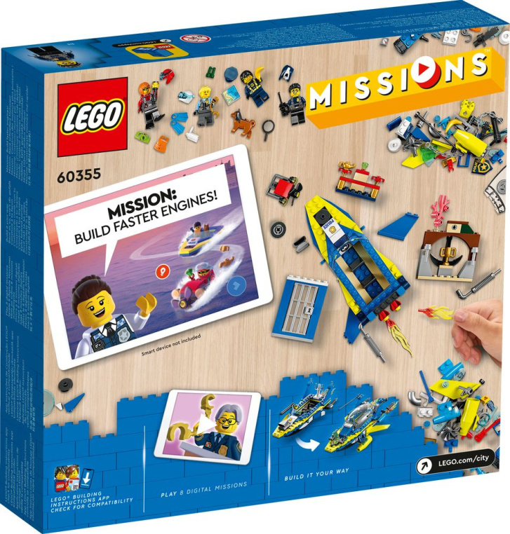 60355 Lego City – Mise detektiva Pobřežní hlídky
