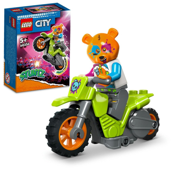 60356 Lego City- Medvěd a kaskadérská motorka