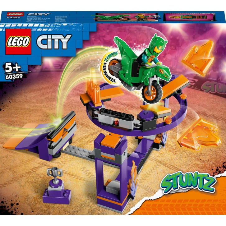 60359 Lego City – Kaskadérská výzva s rampou a obručí