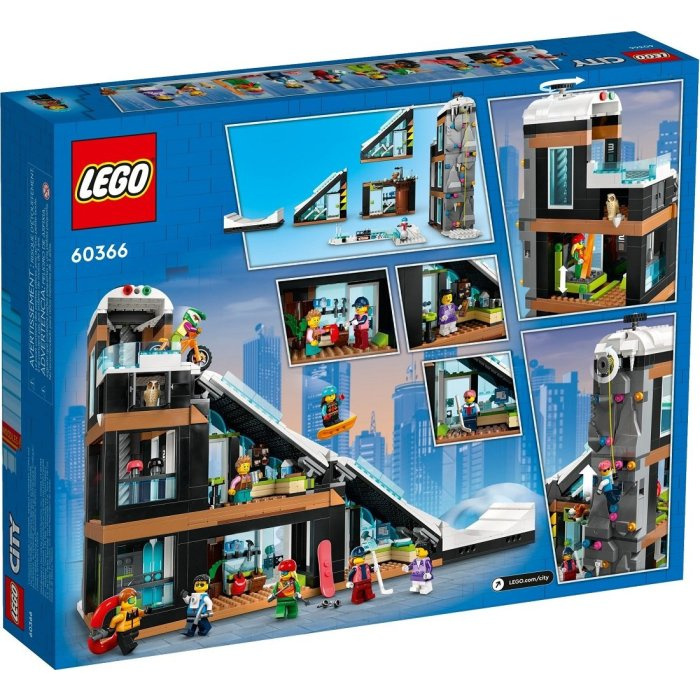 60366 Lego City- Lyžařské a lezecké středisko
