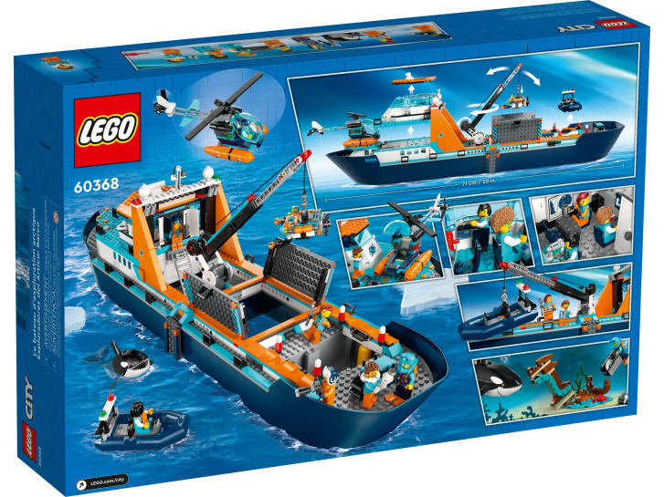 60368 Lego City – Arktická průzkumná loď