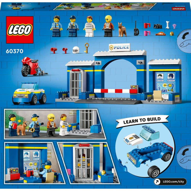 60370 Lego City- Honička na policejní stanici