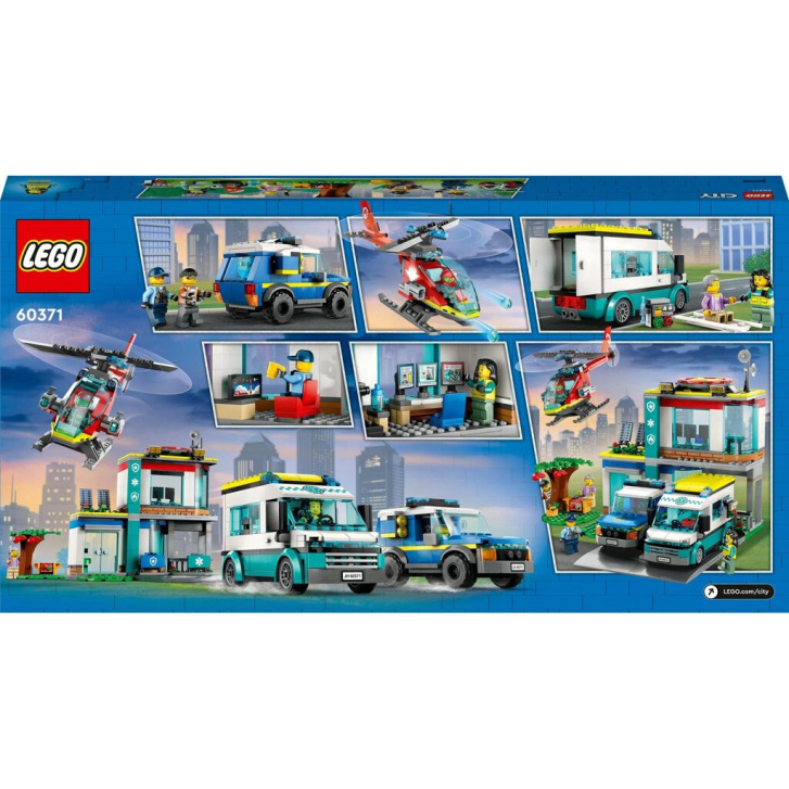 60371 Lego City- Zásahová centrála