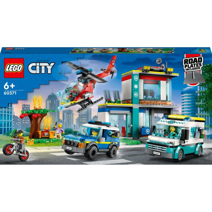 60371 Lego City- Zásahová centrála
