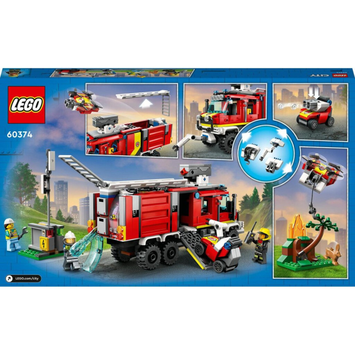60374 Lego City – Hasičské zásahové auto