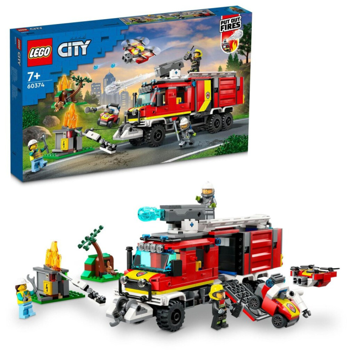 60374 Lego City – Hasičské zásahové auto