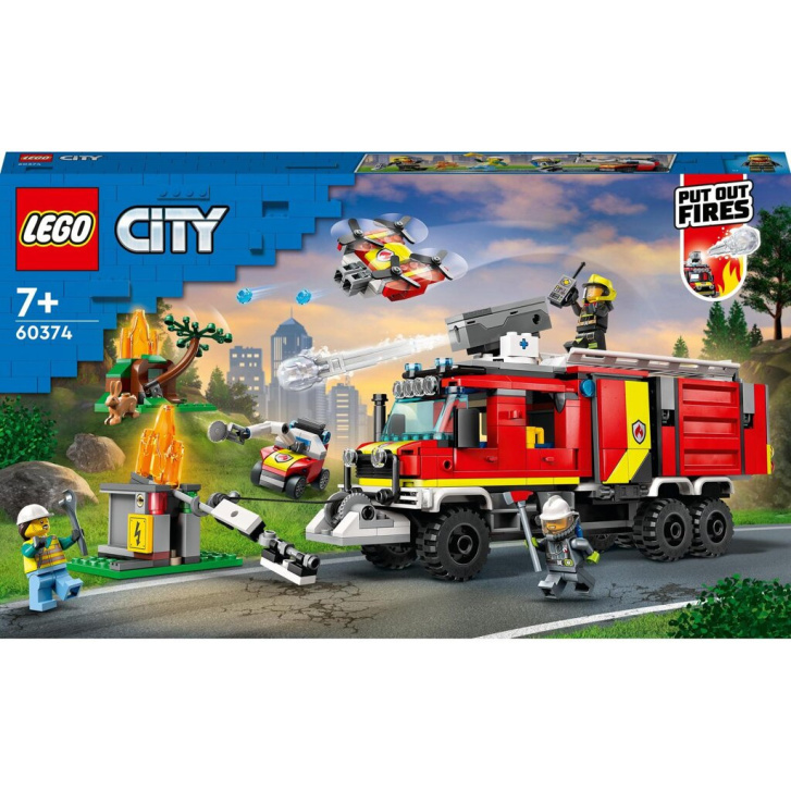 60374 Lego City – Hasičské zásahové auto