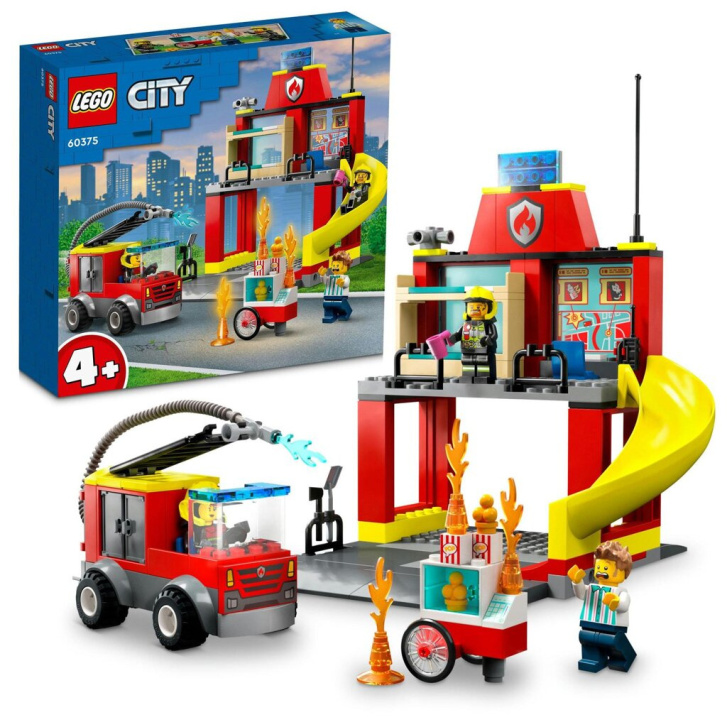 60375 Lego City- Hasičská stanice a auto hasičů