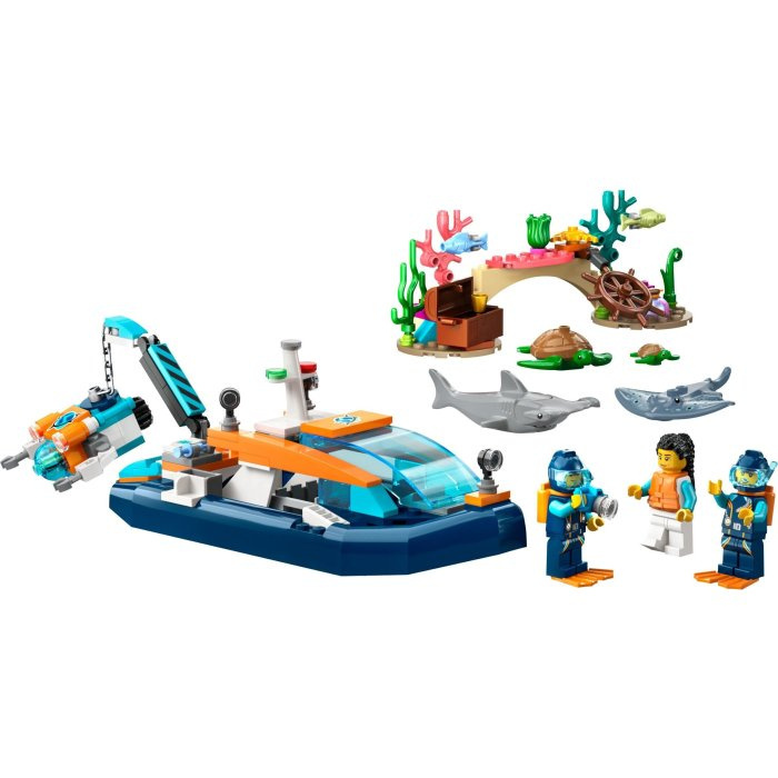 60377 Lego City- Průzkumní ponorka potápěčů