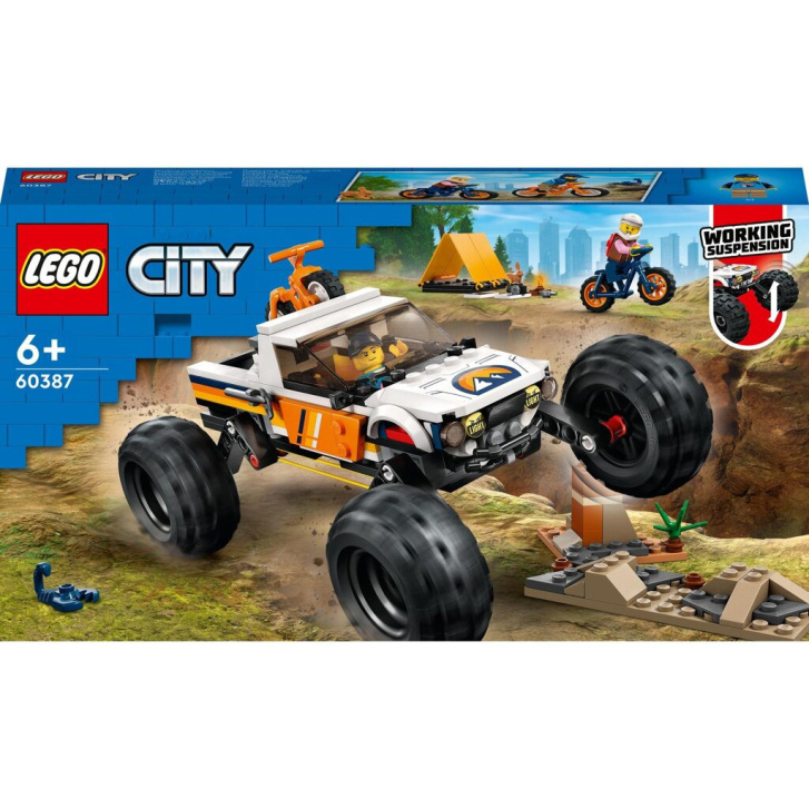 60387 Lego City – Dobrodružství s terénním autem 4 X 4