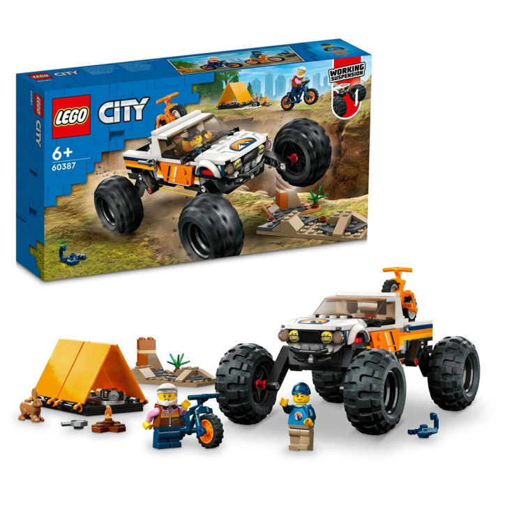 60387 Lego City – Dobrodružství s terénním autem 4 X 4