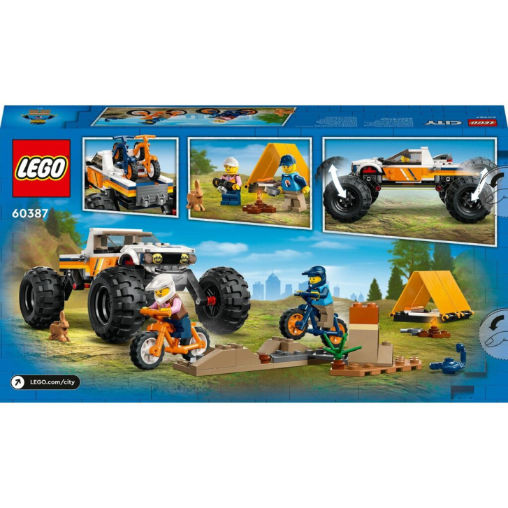 60387 Lego City – Dobrodružství s terénním autem 4 X 4