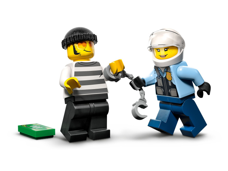60392 Lego City – Honička auta s policejní motorkou
