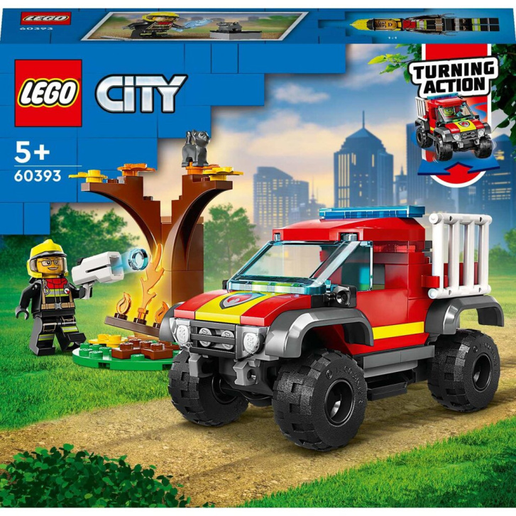 60393 Lego City- Hasičské terénní auto 4x4