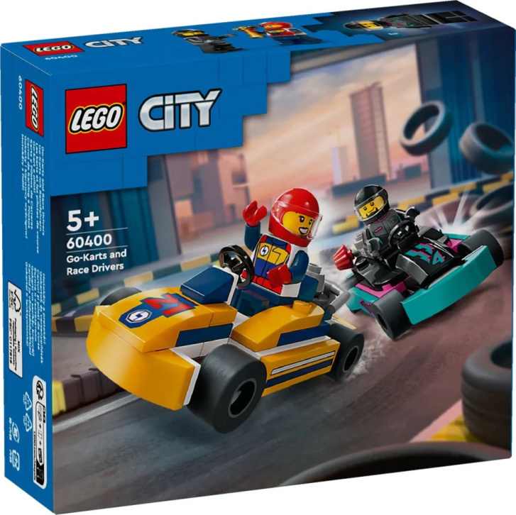 60400 Lego City – Motokáry s řidiči