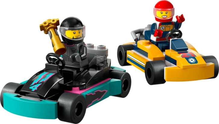 60400 Lego City – Motokáry s řidiči