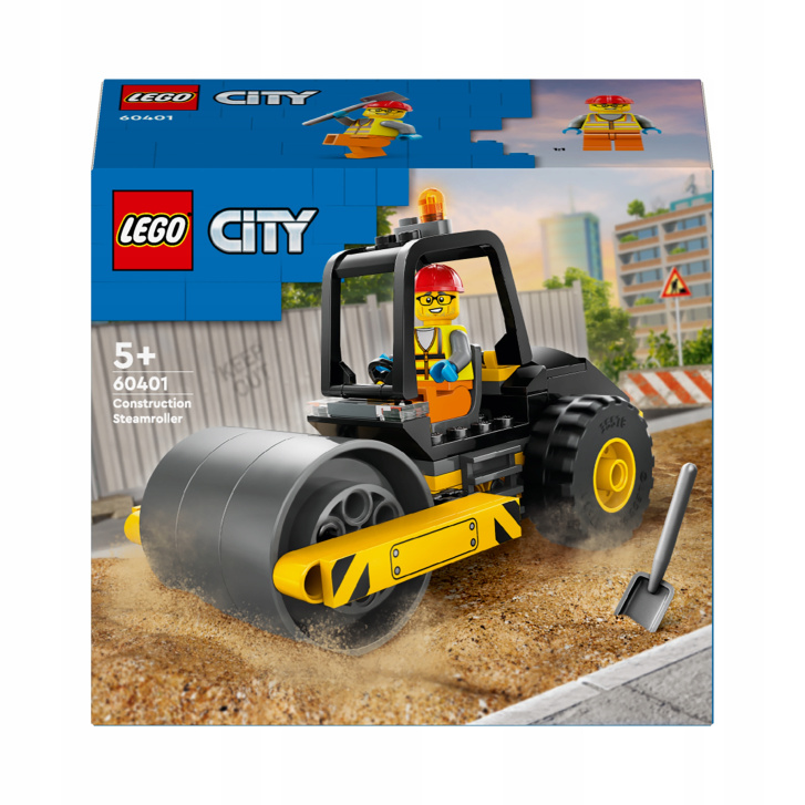 60401 Lego City – Stavební parní válec