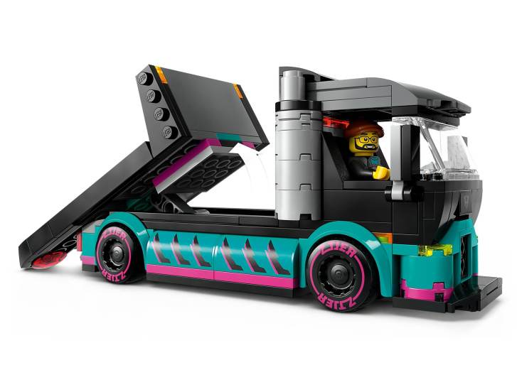60406 Lego City – Kamion se závodním autem