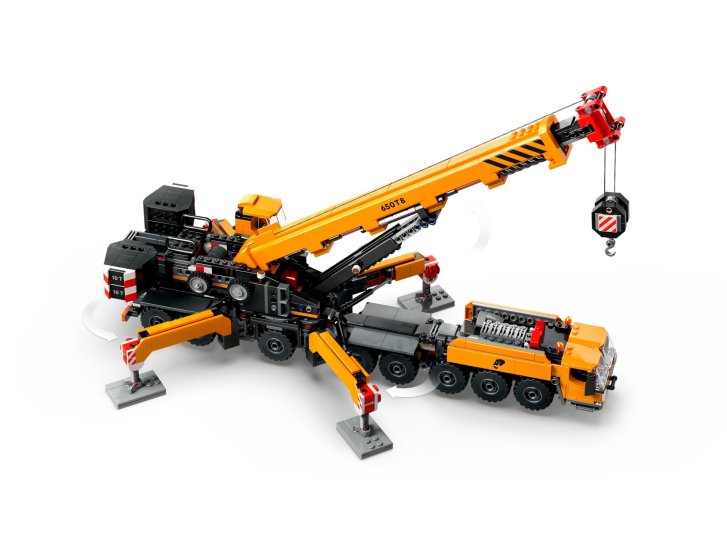 60409 Lego City – Žlutý pojízdný stavební jeřáb