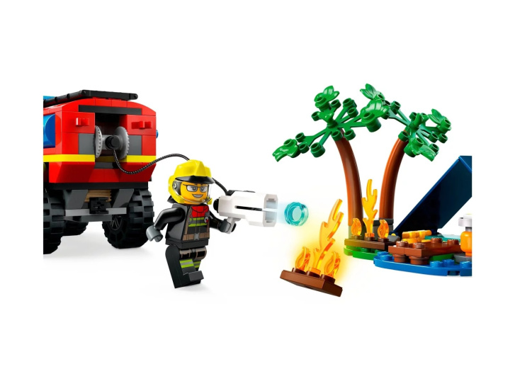 60412 Lego City – Hasičské auto 4x4 a záchranný člun