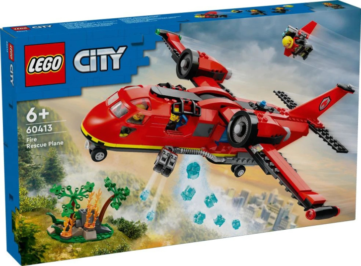 60413 Lego City – Hasičské záchranné letadlo