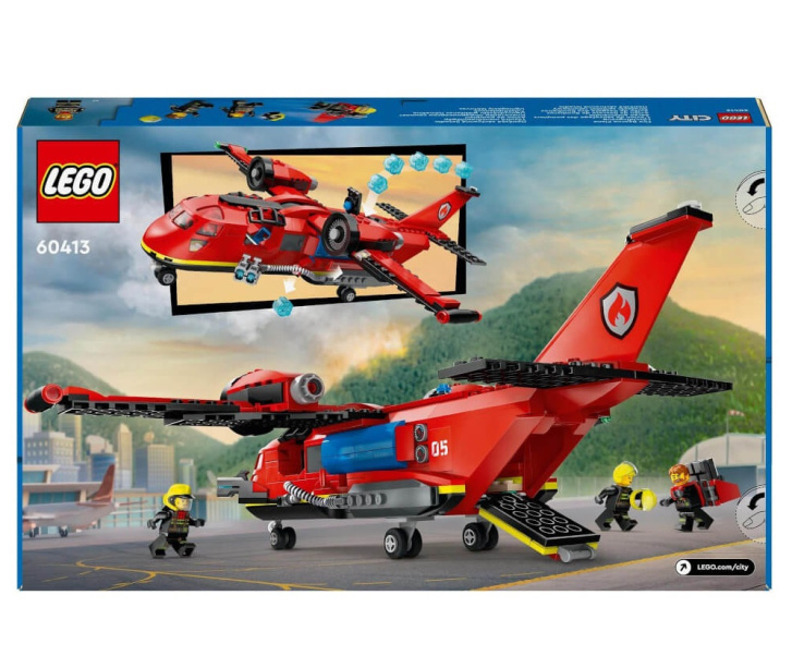 60413 Lego City – Hasičské záchranné letadlo