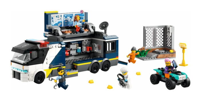 60418 Lego City – Mobilní kriminalistická laboratoř policistů