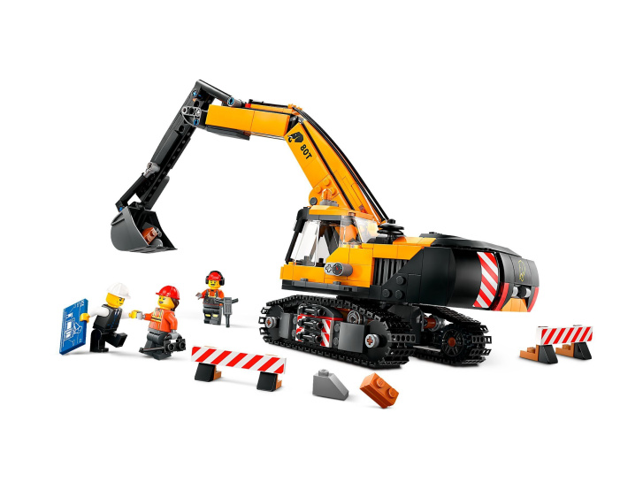 60420 Lego City – Žlutý bagr