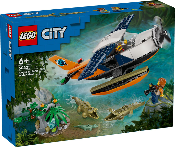 60425 Lego City – Hydroplán na průzkum džungle