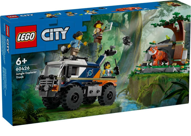 60426 Lego City – Terénní vůz na průzkum džungle