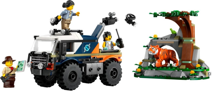 60426 Lego City – Terénní vůz na průzkum džungle