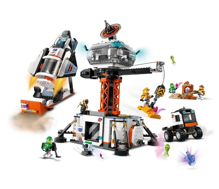 60434 Lego City – Vesmírná základna a startovací plošina pro raketu