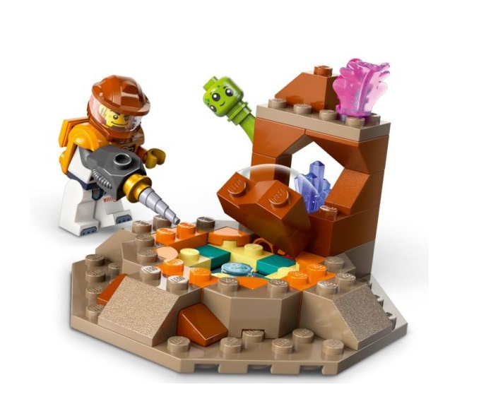 60434 Lego City – Vesmírná základna a startovací plošina pro raketu