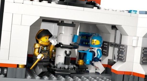 60434 Lego City – Vesmírná základna a startovací plošina pro raketu