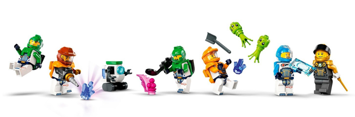 60434 Lego City – Vesmírná základna a startovací plošina pro raketu