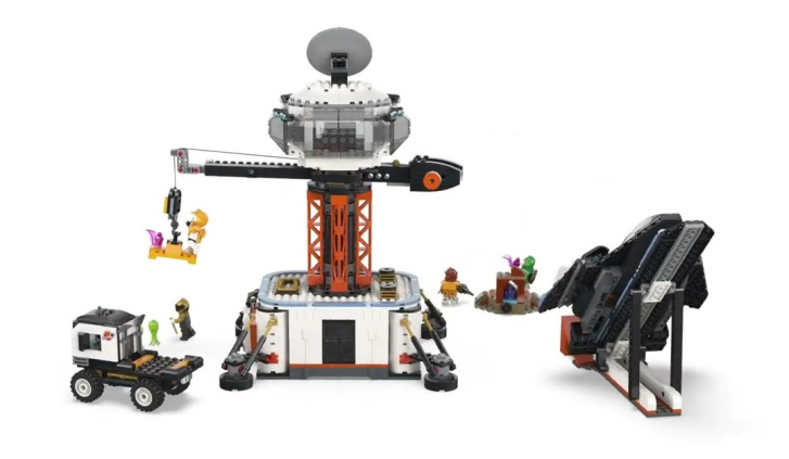 60434 Lego City – Vesmírná základna a startovací plošina pro raketu