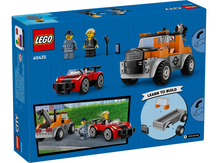 60435 Lego City – Odtahový vůz a oprava sporťáka