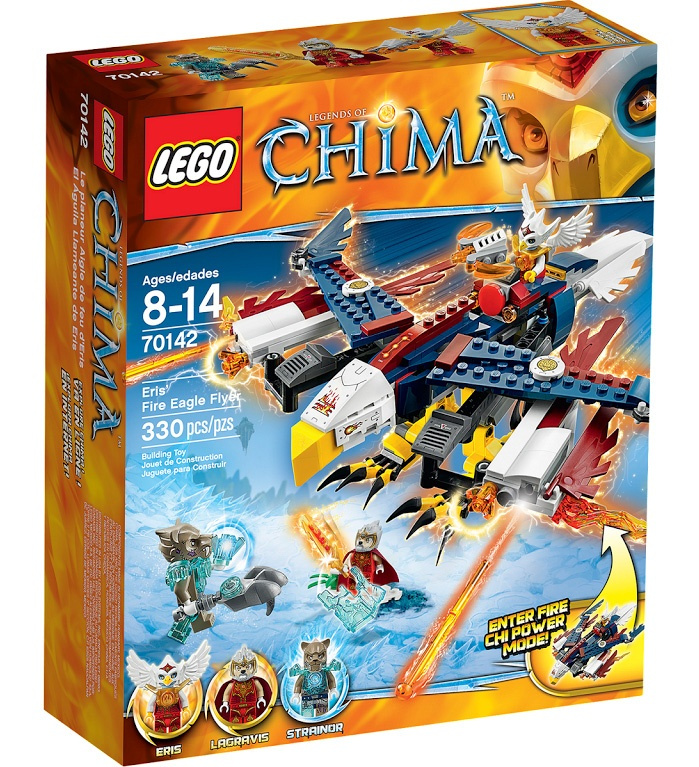 70142 LEGO CHIMA - Erisino ohnivé orlí letadlo