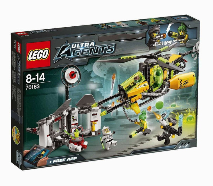 70163 LEGO ULTRA AGENTS - Toxické rozpuštění