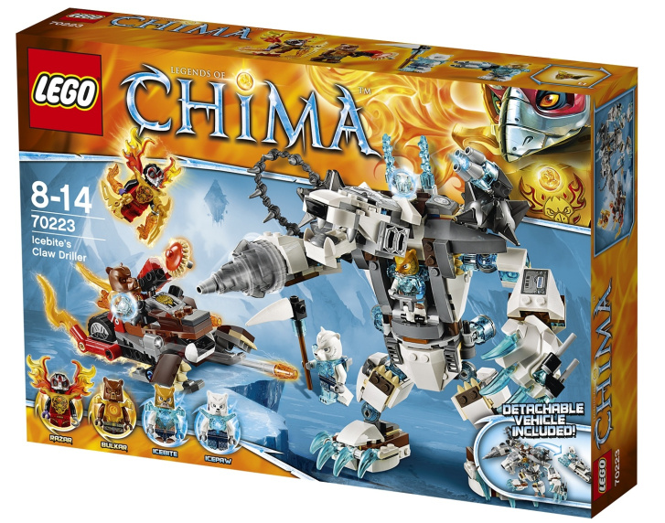 70223 LEGO CHIMA - Ohnivý drapák