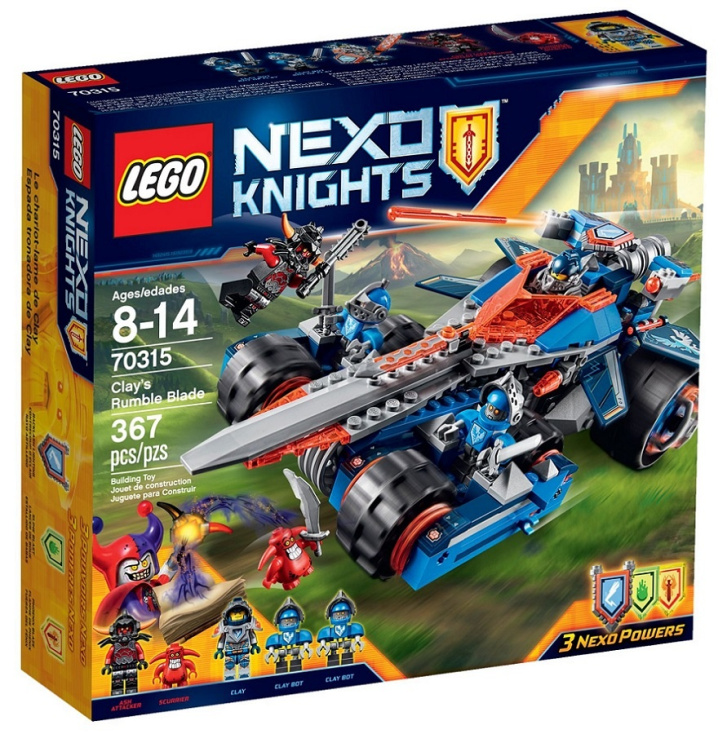 70315 LEGO NEXO KNIGHTS - Burácející čepel